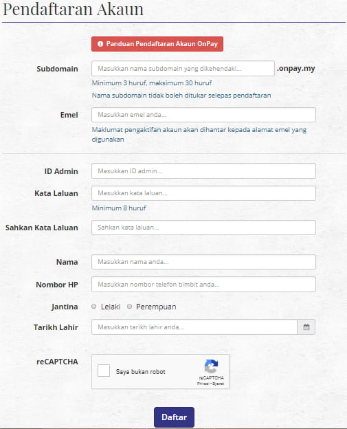 Topik 1 Tutorial Onpay